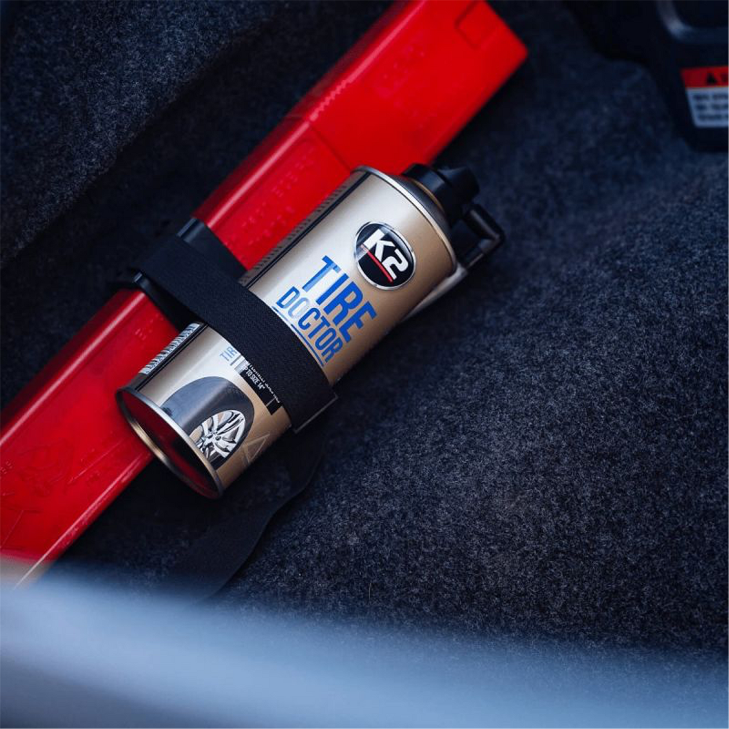 K2 Tire Doctor Inflator Seals Inflates Punctured Tires Tube Wheel Repair 400ml