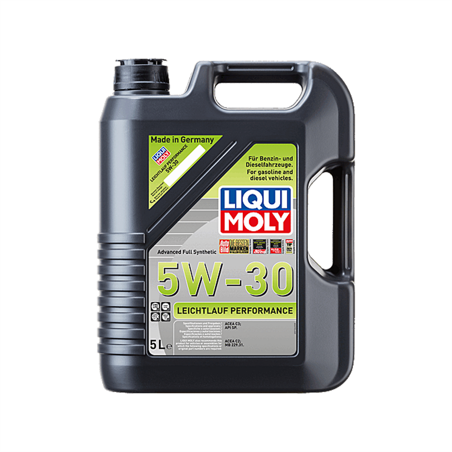Liqui Moly 5W30 Fully Synthetic Engine Oil Leichtlauf Performance ACEA C2 C3 5L