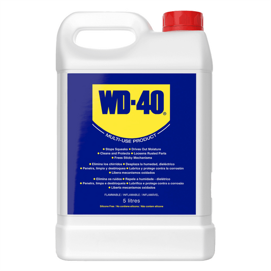 WD-40 Multi-Use Product Refill Lubricant Penetrating Rust Protection Cleaner 5L