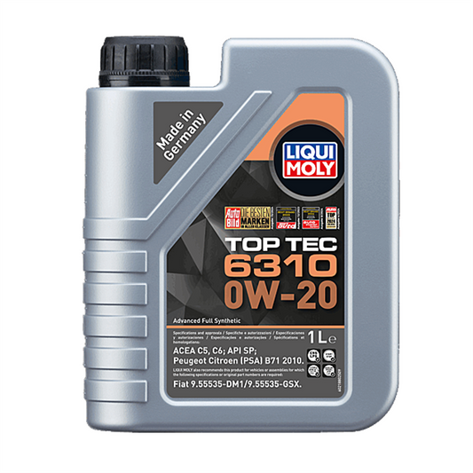 Liqui Moly 0W20 Fully Synthetic Engine Oil ACEA C5/C6 API SP  PSA B71 2010