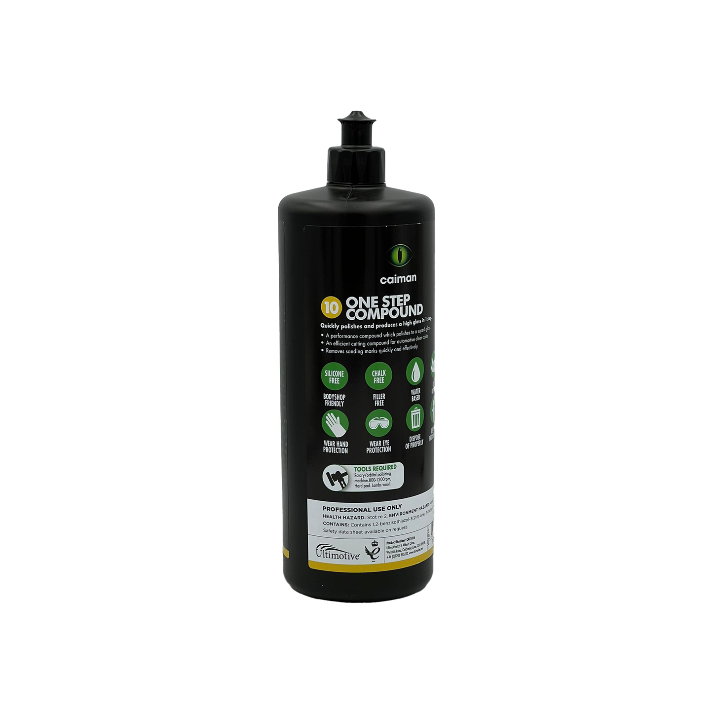Caiman P1500 One Step Cutting Polish Compound Paint Correction 1Kg
