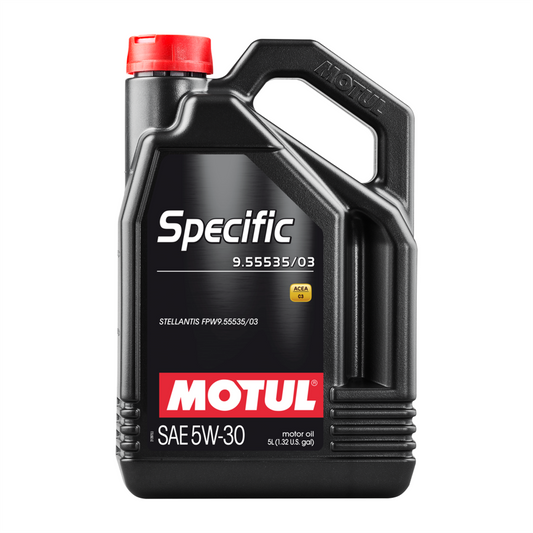 Motul Specific 9.55535/03 5W-30 Fully Synthetic Engine Oil PSA B71 2297 5L