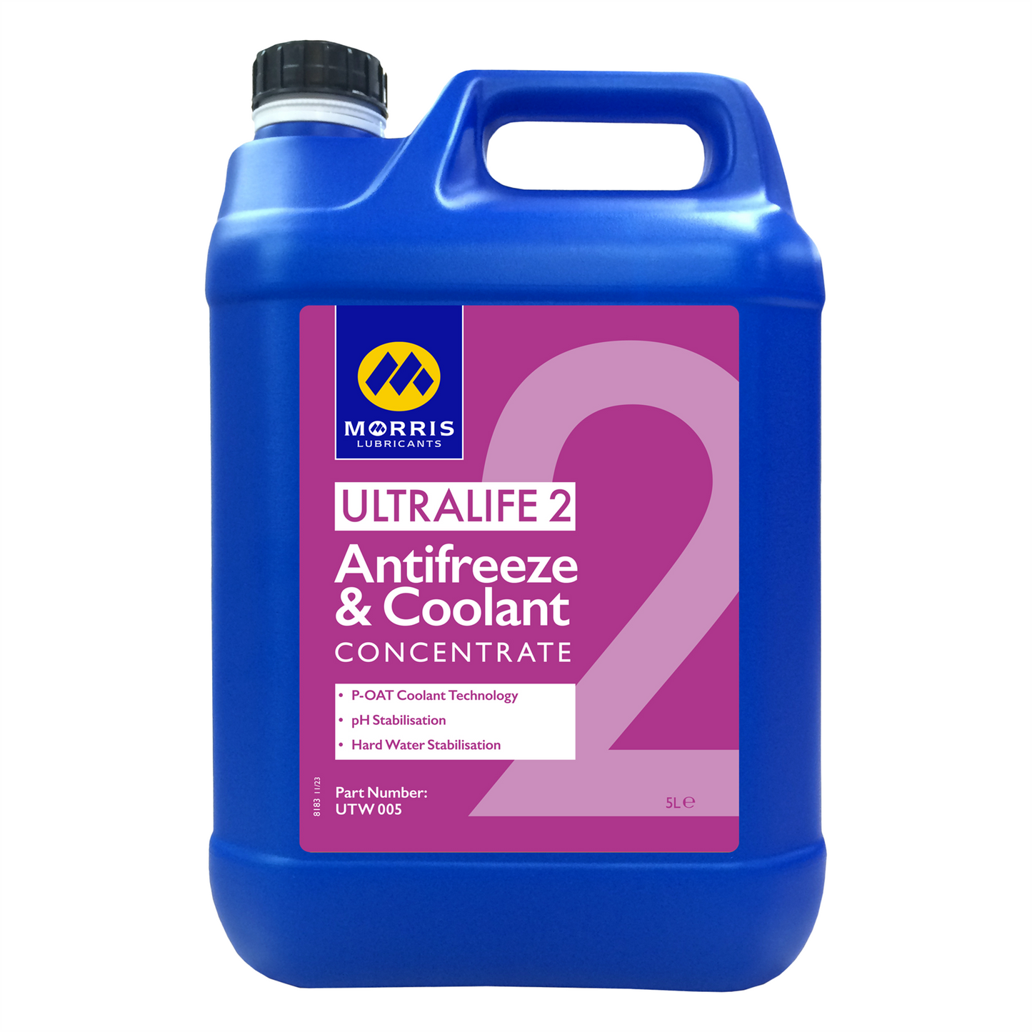 Morris Antifreeze Coolant Concentrated Ultralife 2 P-OAT Longlife ASTM D3306 5L