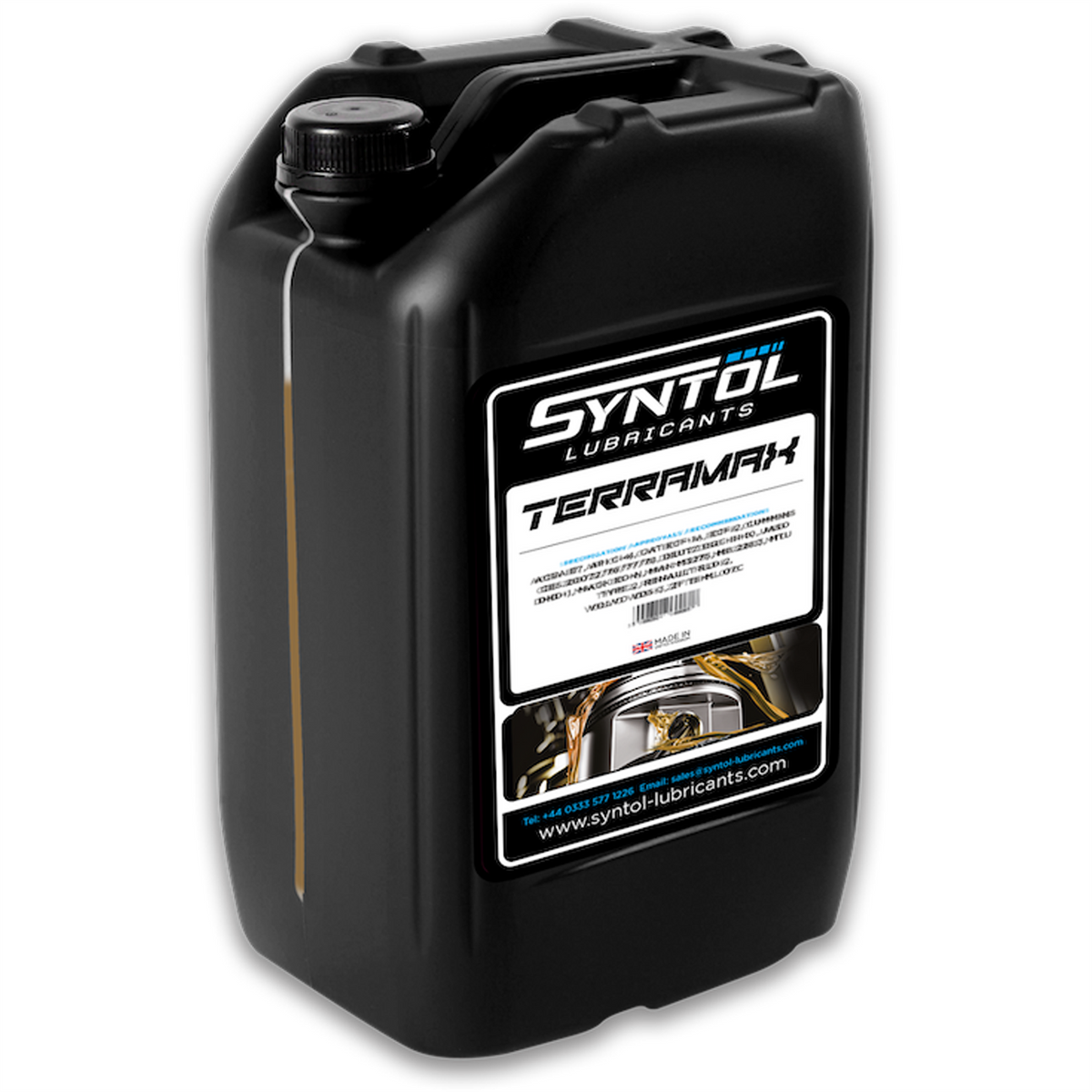 Syntol Terramax UTTO 10W-40 Tractor Transmission Hydraulic Oil API GL-4 20L