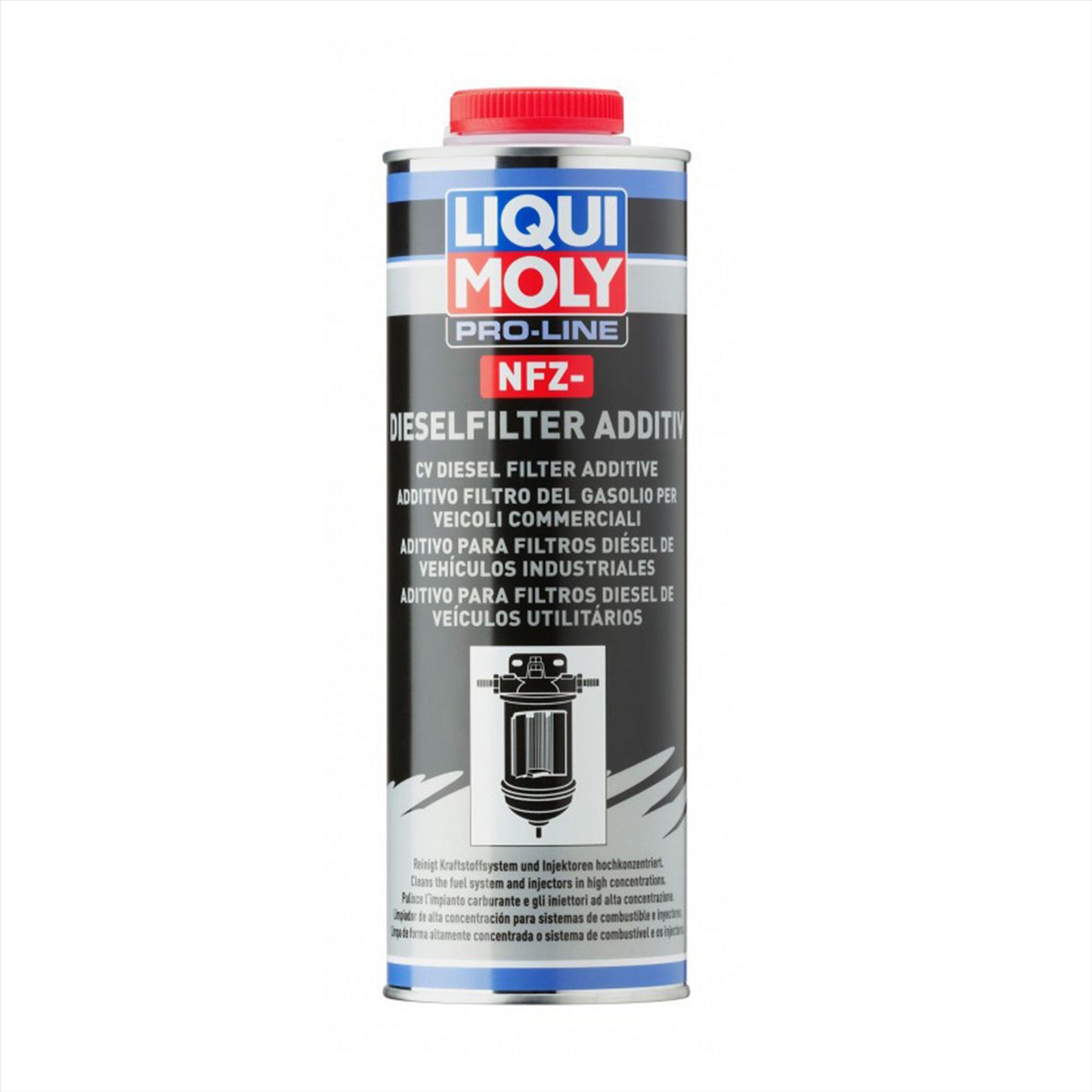 Liqui Moly Pro-Line Diesel Filter Additive 1L Cleans Fuel System & Injectors