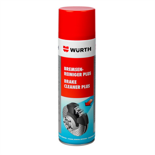 Wurth Professional Brake Cleaner Spray 300ml, Clutch & Brake Parts Degreaser, Fast-Drying Cleaner for Automotive Maintenance
