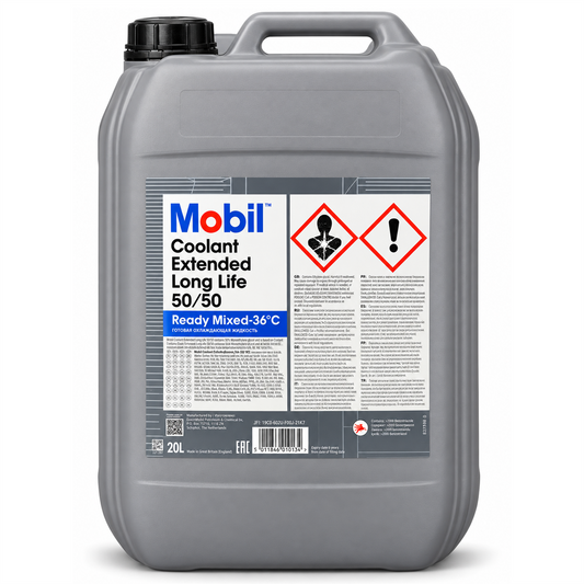 Mobil OAT Extended Long Life Antifreeze Coolant 50/50 Ready Mixed -36Â°C 20L