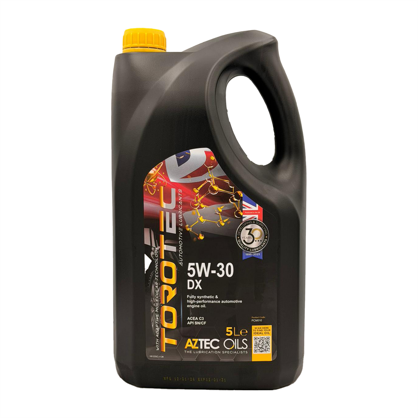 Aztec 5W-30 Fully Synthetic Engine Oil Acea C3 API SN/CF BMW LL-04 GM Dexos 2