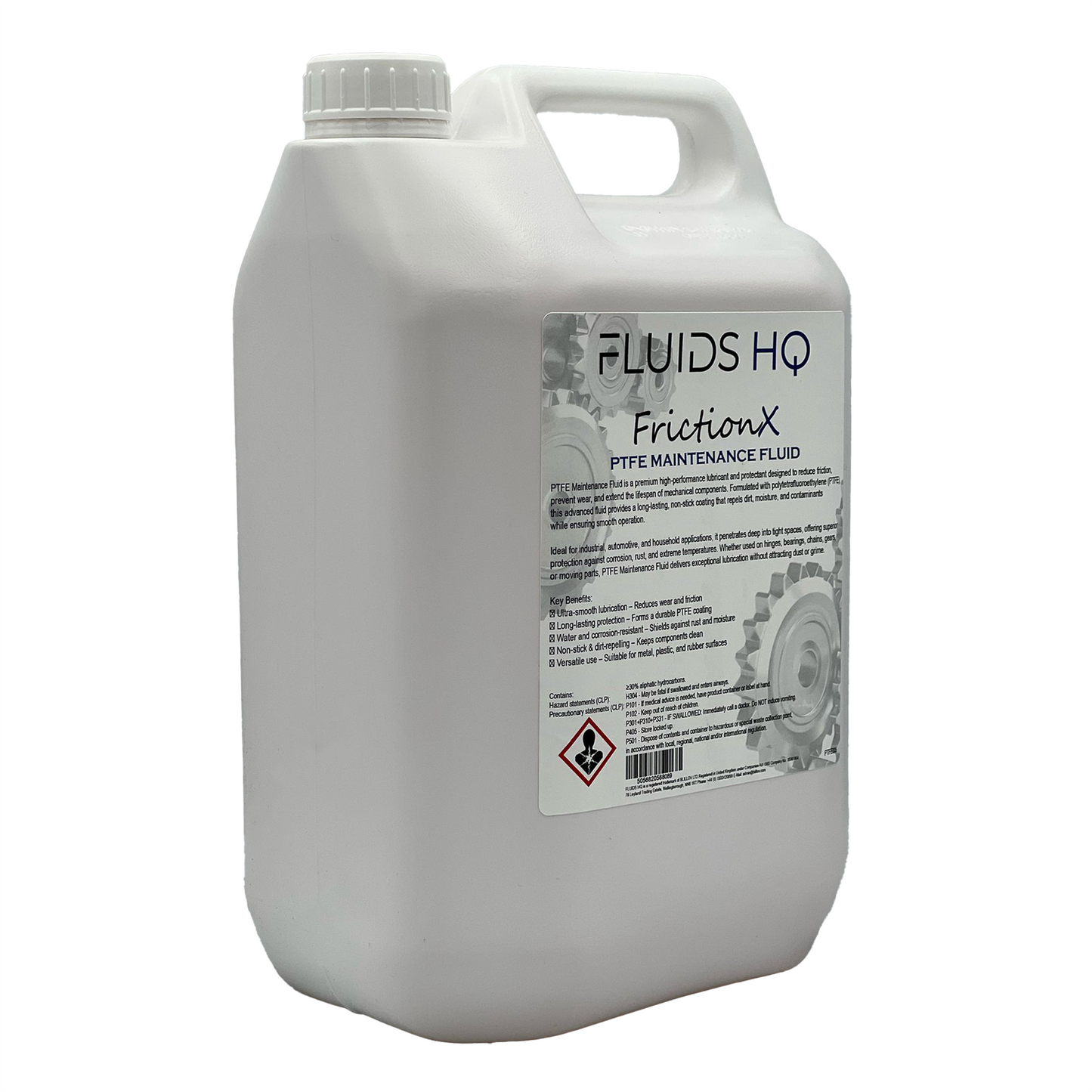 5L PTFE Multi-Use Lubricant & Rust Inhibitor Maintenance & Protection Fluid