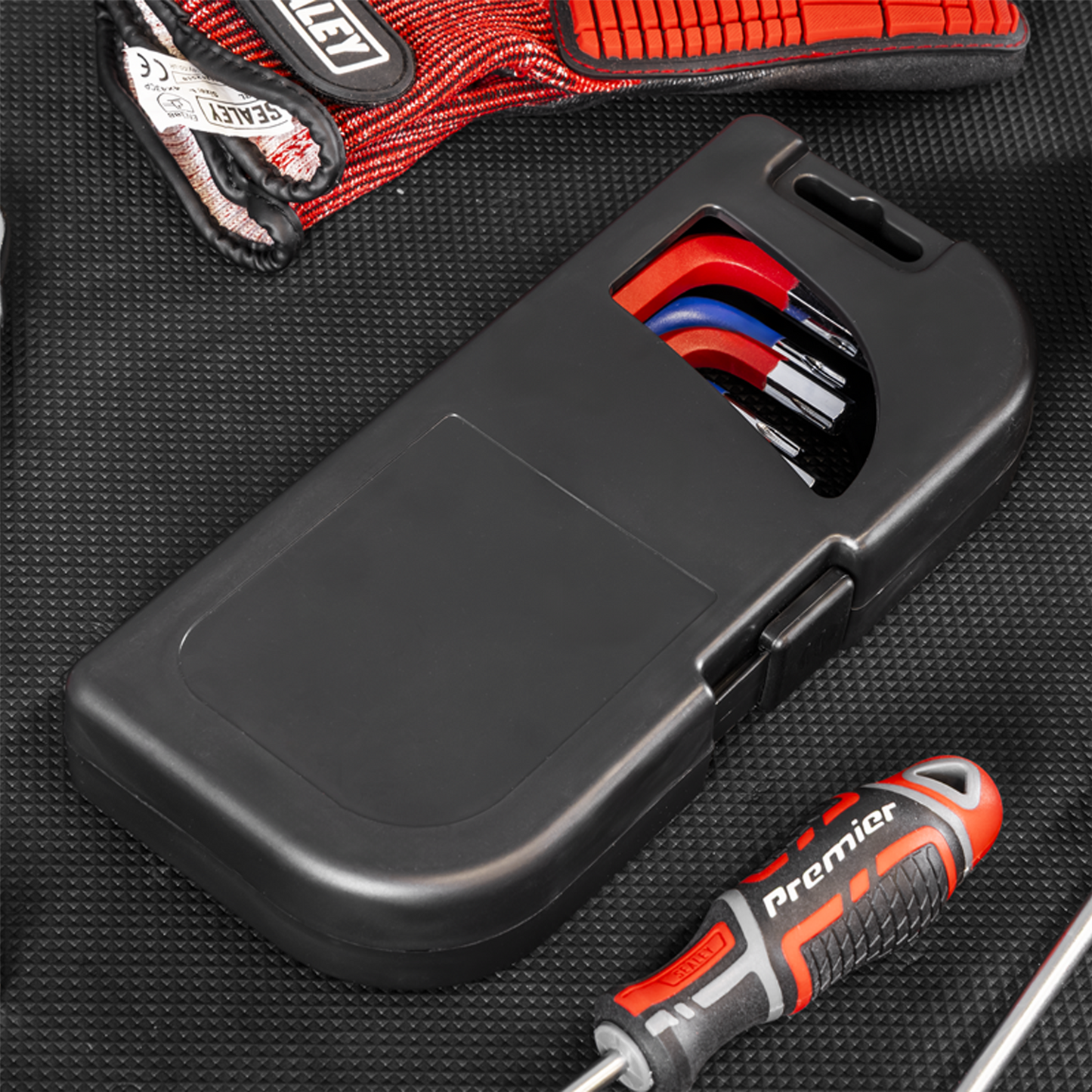 Sealey AK7176 18pc Long TRX-Star & Ball-End Hex Key Set Anti-Slip