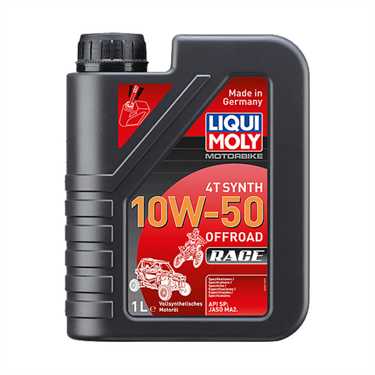 Liqui Moly Motorbike 4T 10W50 Fully Synthetic Engine Oil API SP JASO MA2 1L