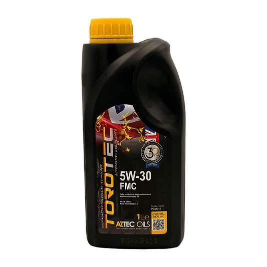 Aztec 5W30 Fully Synthetic Engine Oil FMC ACEA A5/B5 API SN/CF RN0700