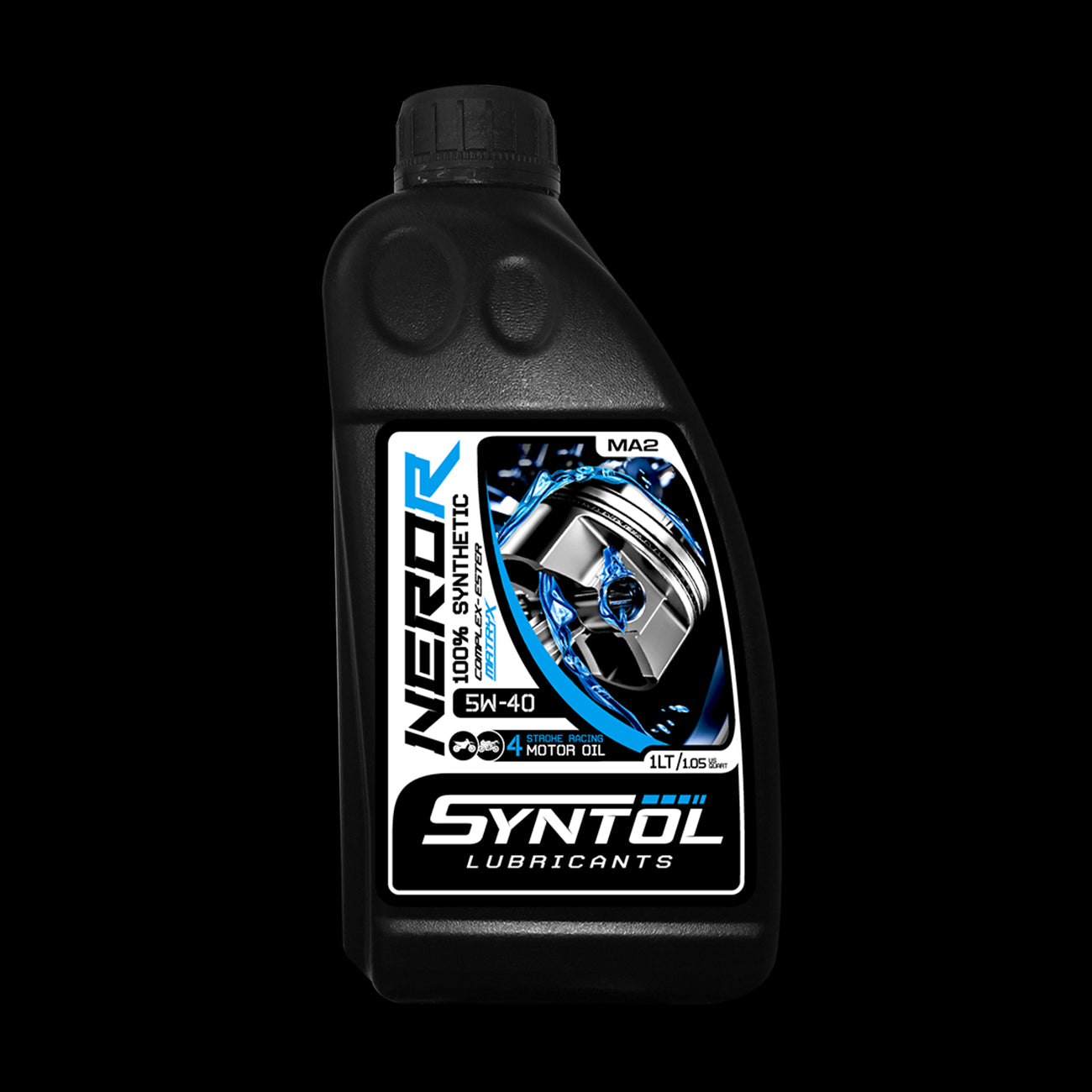 Syntol Nero-R 4T 5W-40 100% Synthetic Motorcycle Racing Oil