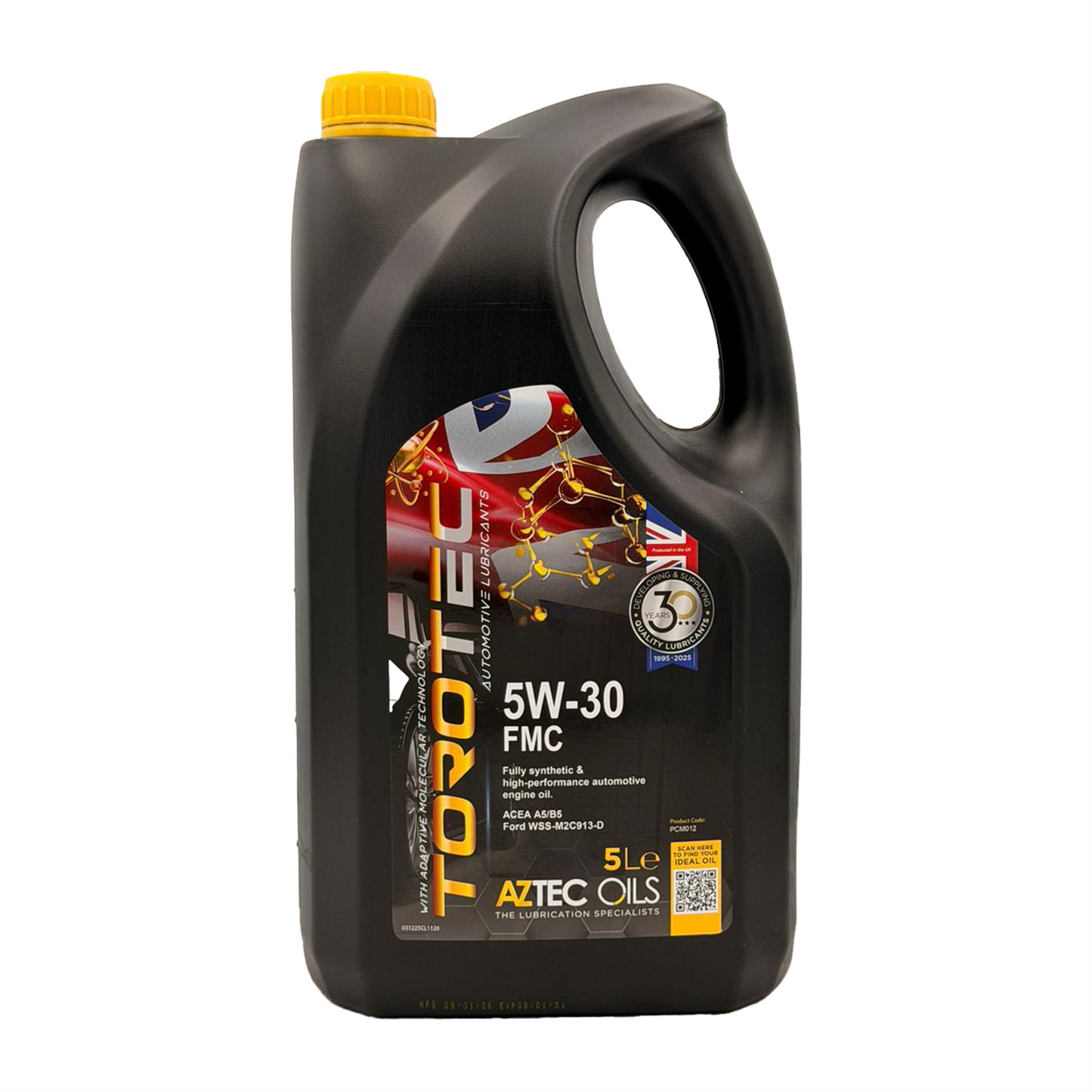 Aztec 5W30 Fully Synthetic Engine Oil FMC ACEA A5/B5 API SN/CF RN0700