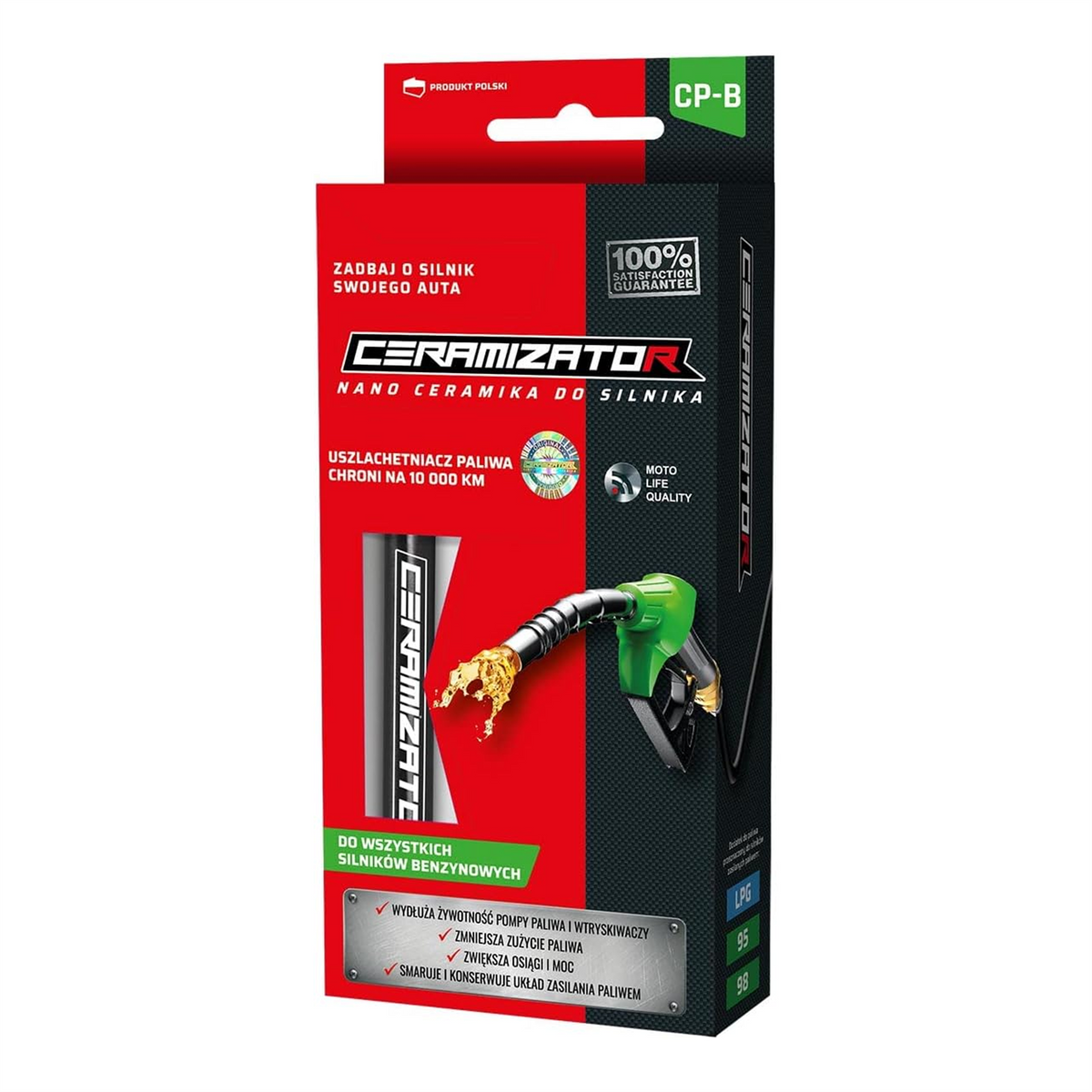 Ceramizator CP-B Petrol Fuel System Additive Injector & Pump Treatment 10g