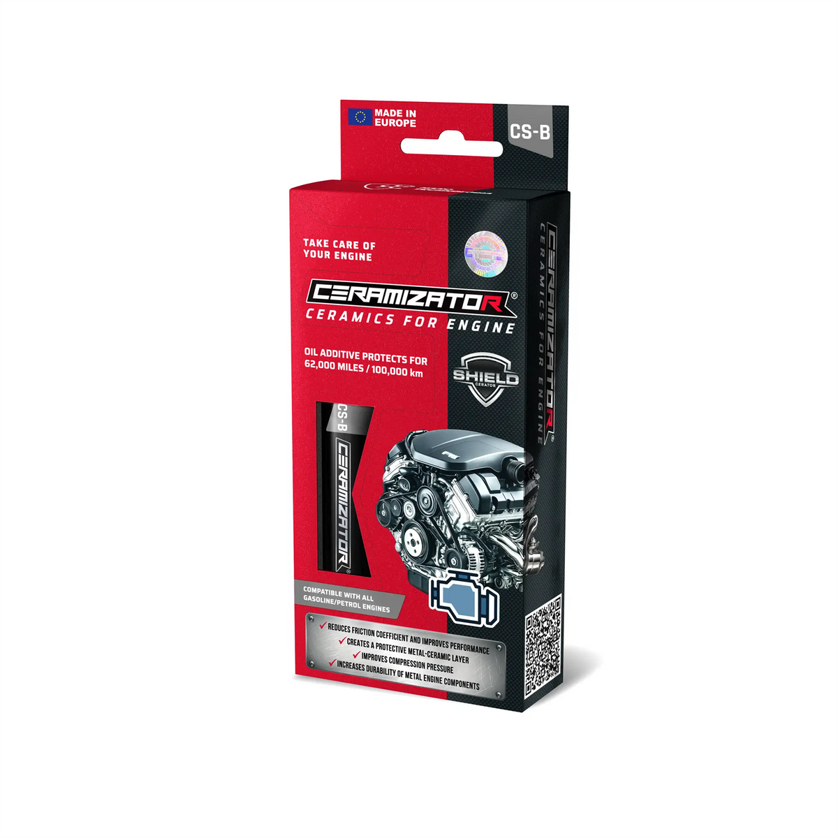 Ceramizator CS-B Petrol Engine Regenerator Ceramic Anti Wear Oil Additive 10g