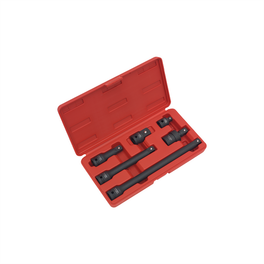 Sealey Premier Impact Adaptor & Extension Bar Set 1/2"Sq Drive 6pc
