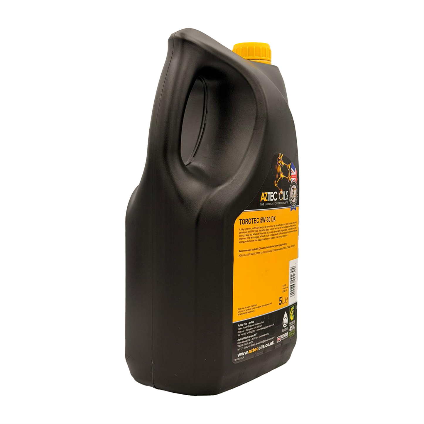 Aztec 5W-30 Fully Synthetic Engine Oil Acea C3 API SN/CF BMW LL-04 GM Dexos 2