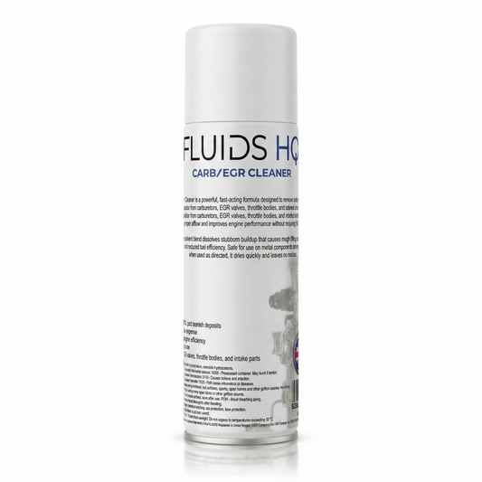 FluidsHQ Carb Cleaner Carburetor & EGR Valve Cleaner Spray Carbon Intake 500ml