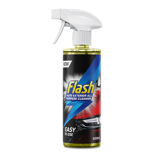 FLASH All-Purpose Exterior Car Cleaner Spray Safe for All Surfaces 500ml