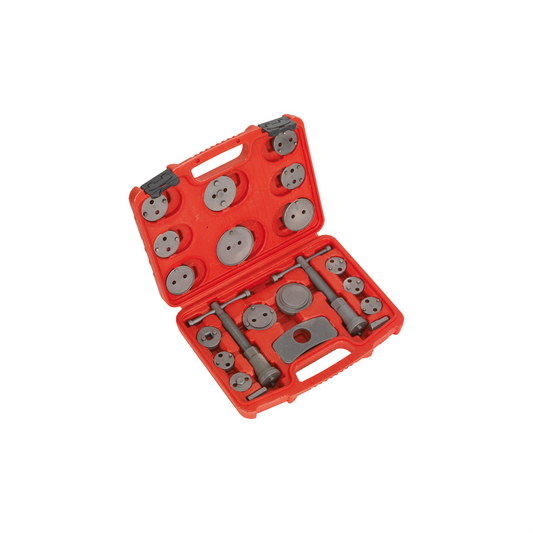 21pc Universal Heavy-Duty Brake Caliper Piston Rewind Wind-Back Tool Kit