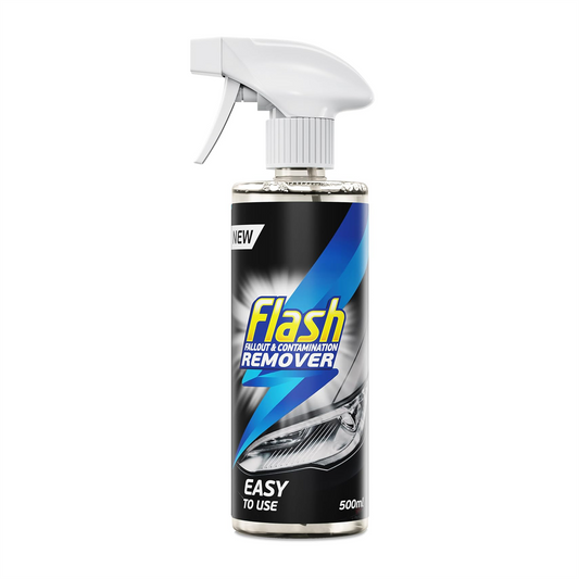FLASH Fallout Remover 500ml Removes Iron & Contamination from Wheels & Paint