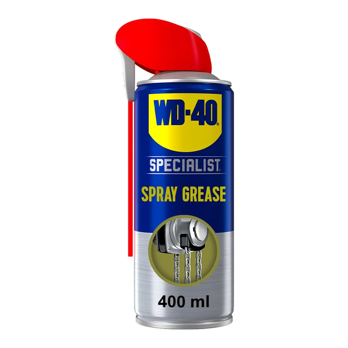 WD-40 Specialist Spray Grease Smart Straw Long Lasting Lubricant Lube 400ml