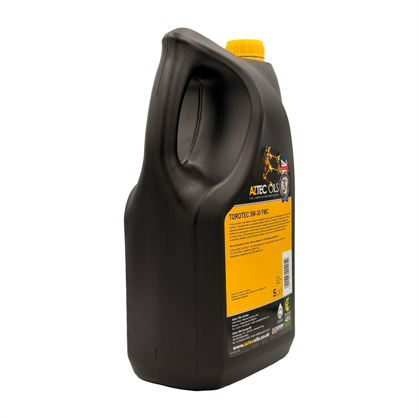 Aztec 5W30 Fully Synthetic Engine Oil FMC ACEA A5/B5 API SN/CF RN0700