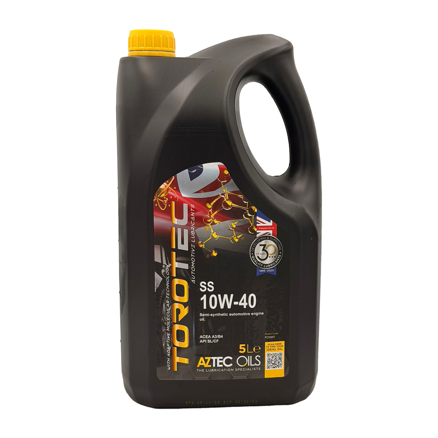 10w40 Semi Synthetic Engine Oil Aztec SS ACEA A3/B4 API SN/CF VW 502/505
