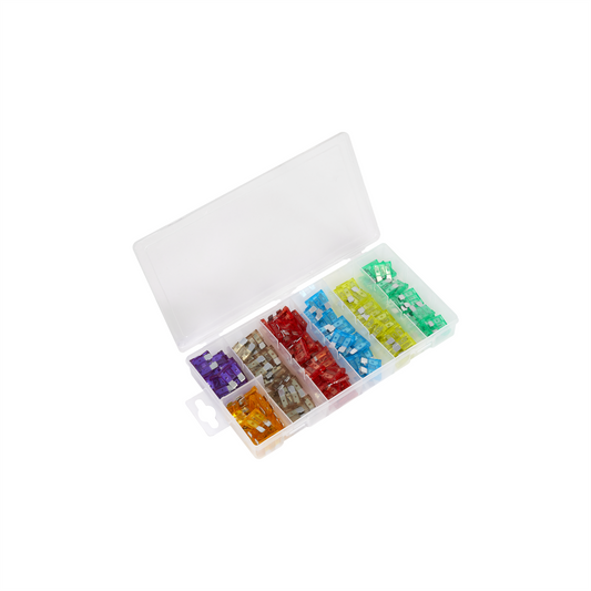 Sealey 120 Pce Automotive Car/Motorbike STANDARD Fuse Assortment 3-30 Amp BCF120