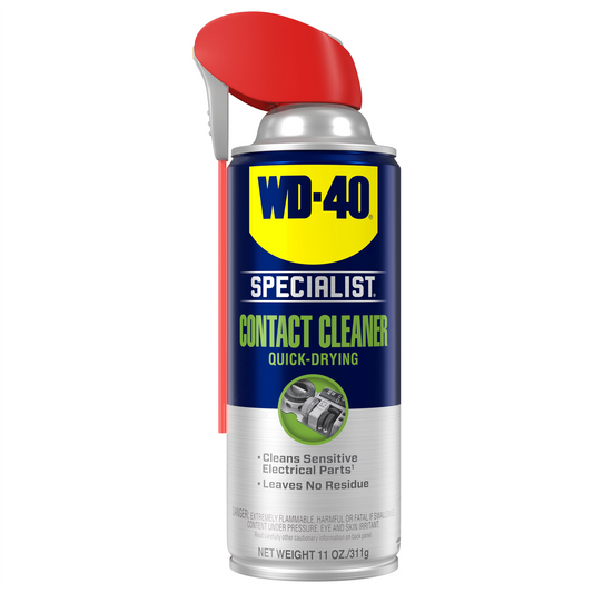 WD-40 Specialist Contact Cleaner Smart Straw Electrical Cleaner Spray 400ml