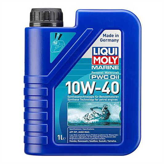 Liqui Moly Marine PWC Oil 10W-40 Fully Synthetic Engine Oil API SP, JASO MA2 1L