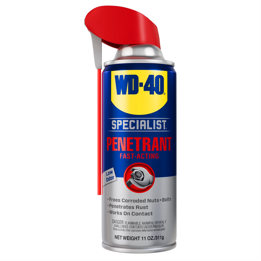 WD-40 Specialist Penetrant Smart Straw Rust Release Lubricant Spray 400ml