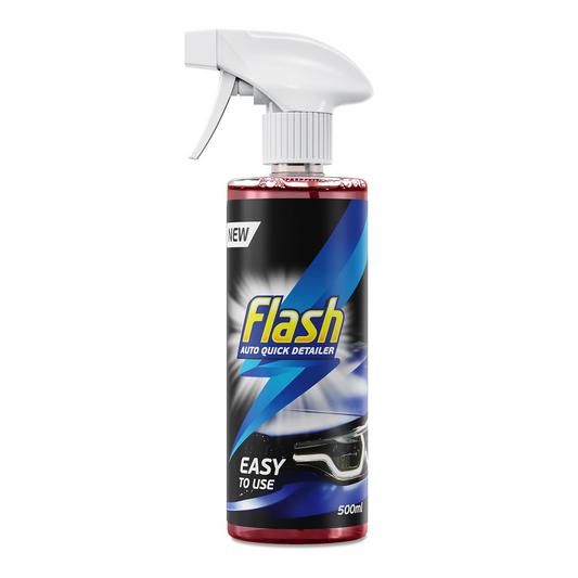 FLASH Quick Detailer Spray Car Cleaner Protects & Restores Paint 500ml